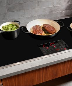 Alternative view of Newly-upgraded Silicone Induction Cooktop Protector Cover Stove Mat