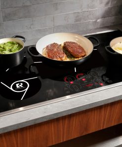 Alternative view of 5 Pcs Silicone Induction Cooktop Protector Cover Mat - (Magnetic) Induction Stove Protector, Multifunctional Silicone Mats5 Pcs Silicone Induction Cooktop Protector Cover Mat - (Magnetic) Induction Stove Protector, Multifunctional Silicone Mats - Pattern 2