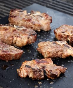 Alternative view of BBQ Grill Mat 33x40cm(12.99"x15.75"), Universal Oven Liners for Bottom of Fan Assisted Ovens, Heavy Duty, Reusable and Washable, Suitable for Gas, Charcoal BBQ Barbecue Mat